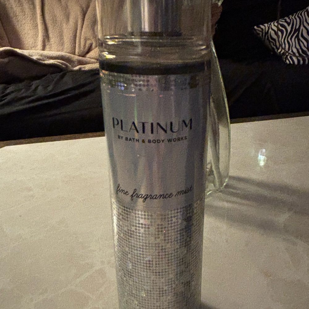Bath & Body Works Platinum Fine Fragrance Mist - Silver